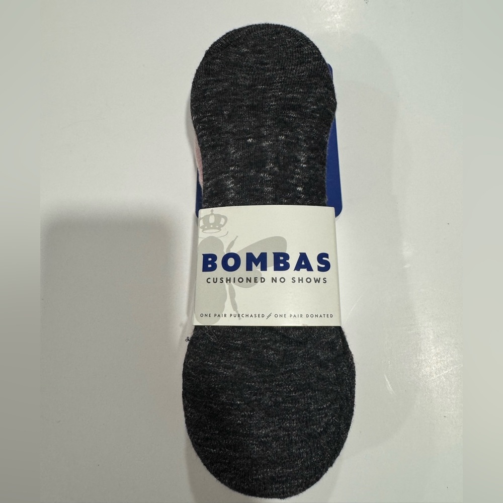 (3) BOMBAS Cushioned No-Show